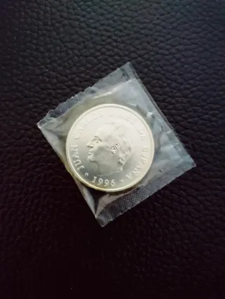 Moneda 2000 Pesetas Plata 1746-1996