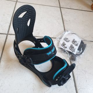 Attacchi Snowboard Bambini Xenon Mini nero blu