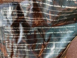 Pellet alimentare Ooni 7,9 kg