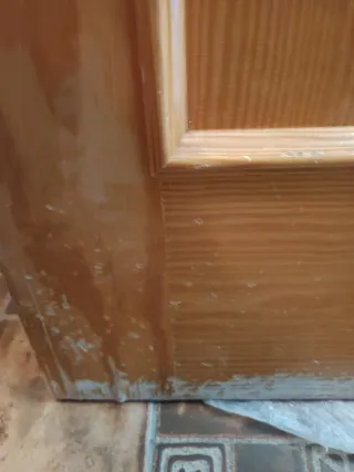 Puertas de madera maciza de pino