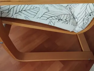Sillón Poäng Ikea Tela Hojas