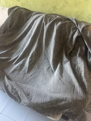 Funda sofá Ikea gris tela