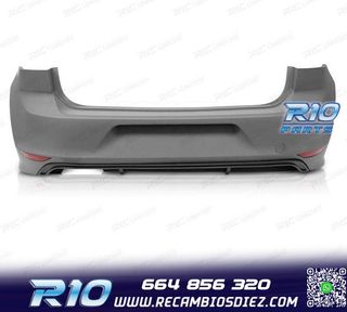 PARAGOLPES TRASERO VOLKSWAGEN VW GOLF 7 12-17 LOOK R LINE