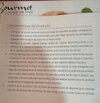Robot de Cocina Gourmet