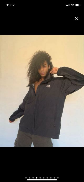 Chaqueta North Face Negra