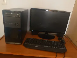 Ordenador LG Negro Completo