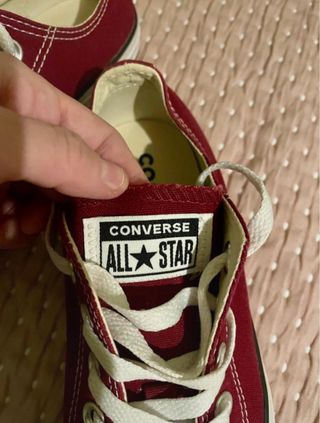 Converse burdeos Talla 37
