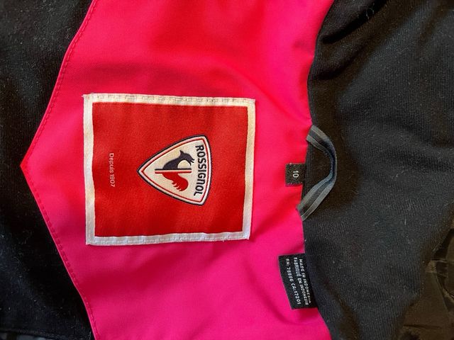 Chaqueta esquí Rossignol Girl Polydown Rosa