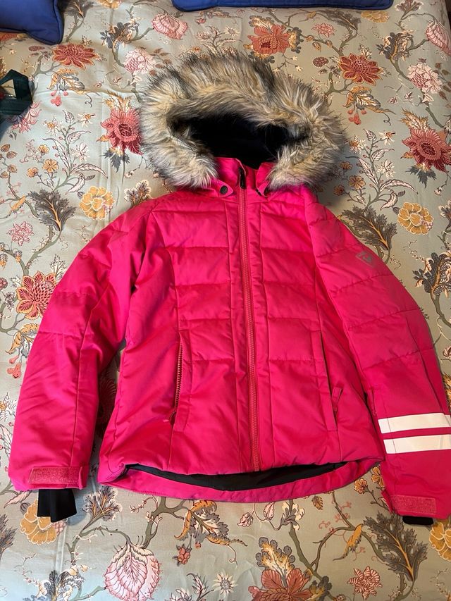 Chaqueta esquí Rossignol Girl Polydown Rosa
