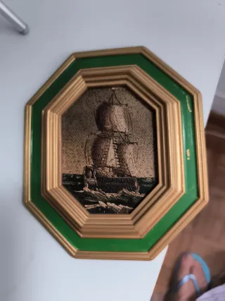 Cuadros antiguos octogonales Precio por unidad