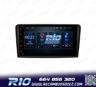 RADIO GPS ANDROID 12 PARA AUDI A3 S3 RS3 03-12