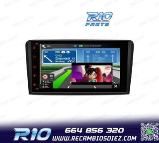 RADIO GPS ANDROID 12 PARA AUDI A3 S3 RS3 03-12