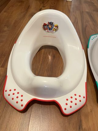 Reductor WC Patrulla Canina y Peppa Pig