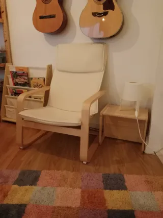 Sillón Pello Ikea Madera Beige