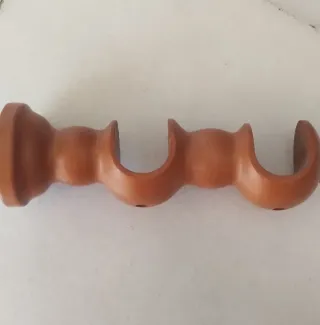 Soportes para cortinas de madera