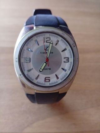 Reloj Calypso Hombre Negro/Plata