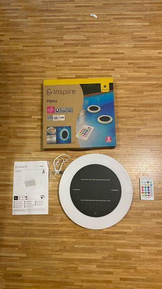 Luci per piscina a LED solari multicolore Inspire