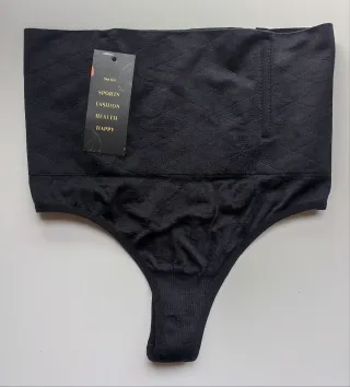 Faja Tanga Mujer Negro Talla Única