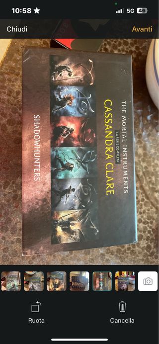 COFANETTO SHADOWHUNTERS: THE MORTAL INSTRUMENTS