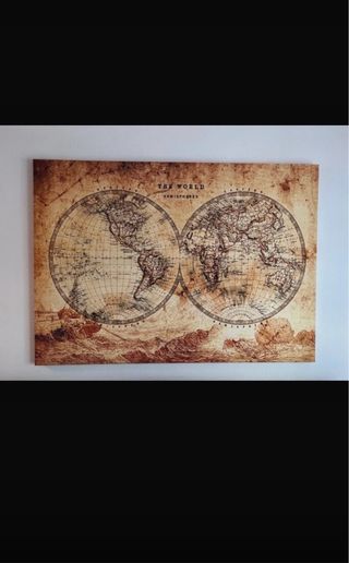 Cuadro The World in Hemispheres
