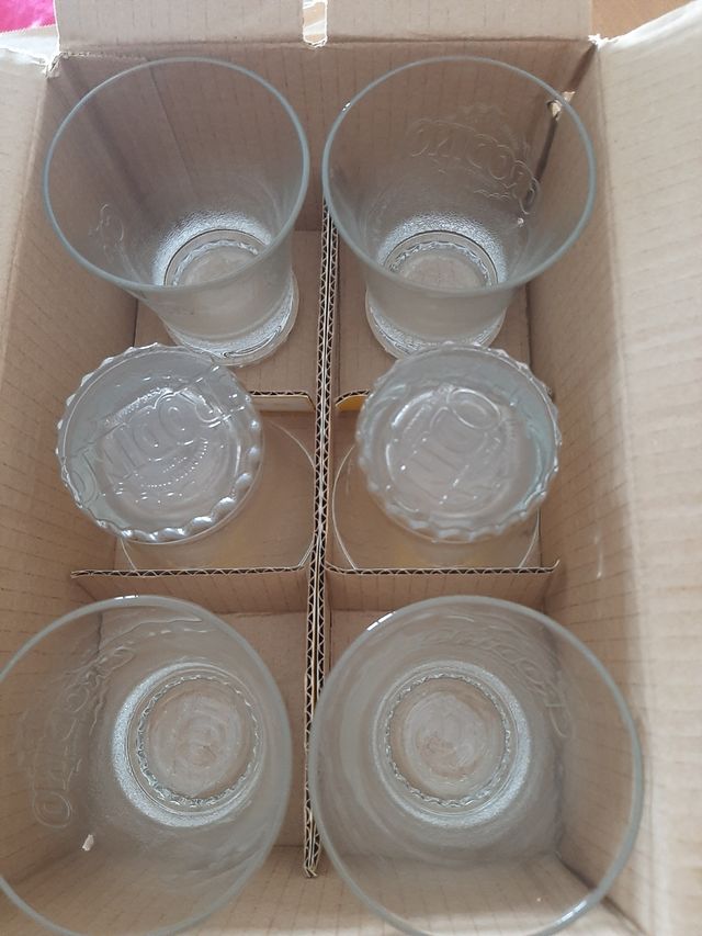 Bicchieri Crodino in vetro