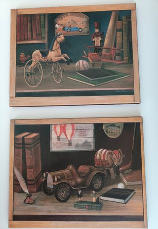 Quadri giocattolo antico