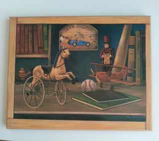 Quadri giocattolo antico