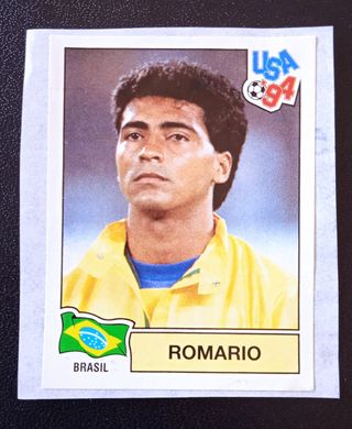 Cromo Romário USA'94 Panini sin trasera