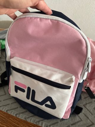 Mochilas Fila y Nike Rosas