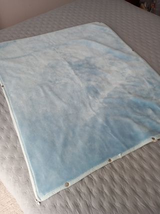 Manta-Saco cuna azul