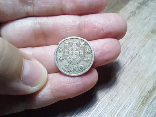 Moneda 2.5 Escudos Portugal 1965