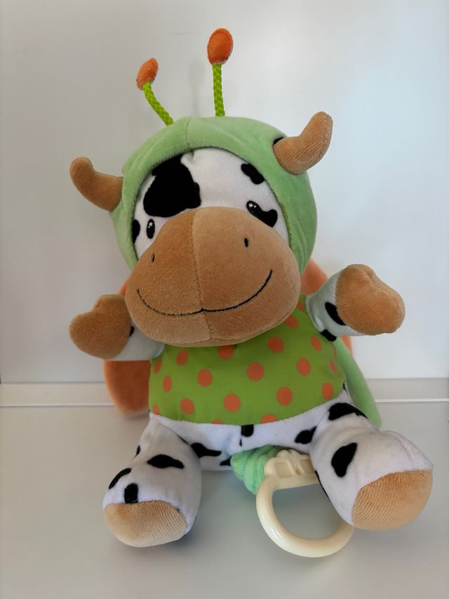 Peluche Vaca Sonajero Bebé