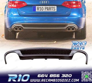 DIFUSOR AUDI A4 B8 12-15 LOOK S LINE