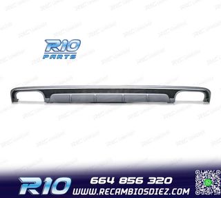 DIFUSOR AUDI A6 S LINE 16-18 LOOK S6