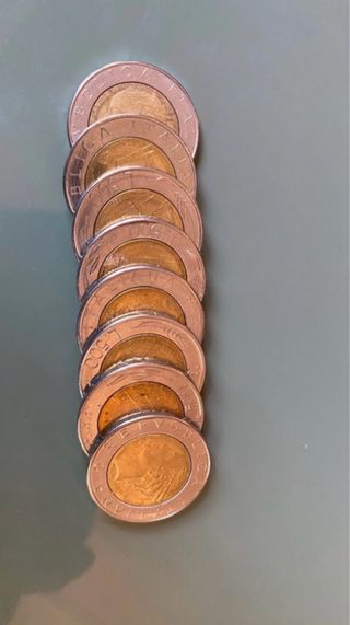 Lotto 500 Lire Bimetalliche Repubblica Italiana