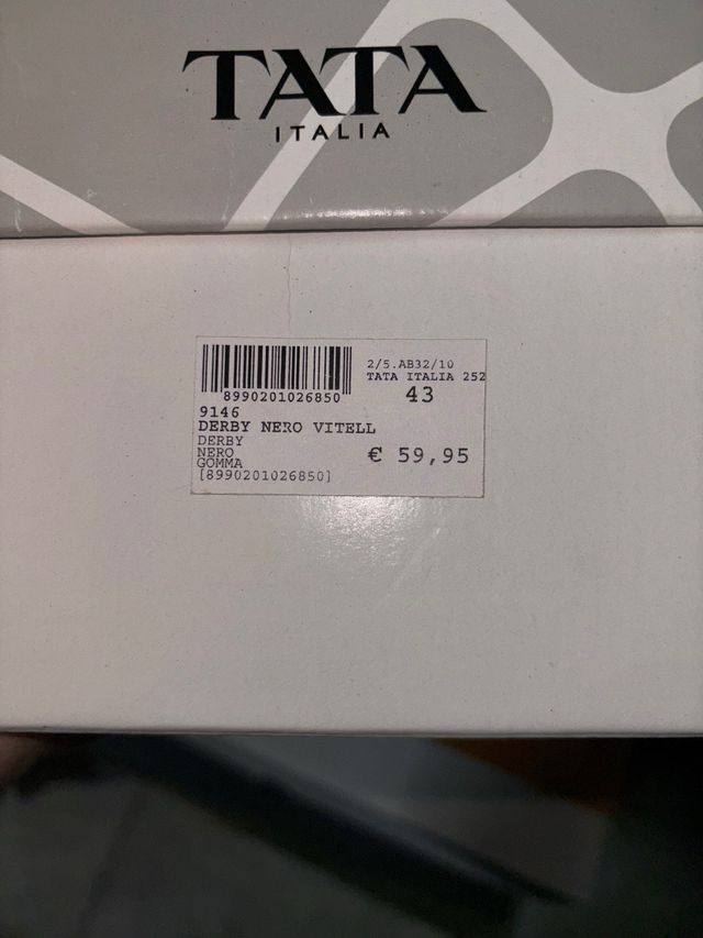Scarpe stringate TATA ITALIA N.43