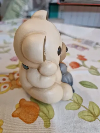 Teddy Thun con rondine e fiore