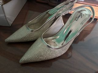 Décolleté Lover-y oro con strass