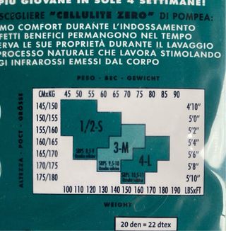 Collant Push Up Pompea Skin 