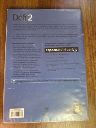 Défi 2 (A2). Livre de l'élève + Cahier d’exercises