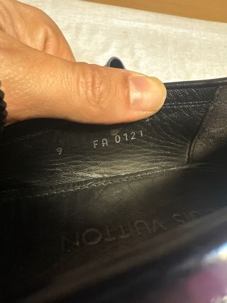 Zapatos Louis Vuitton Talla 9 Negros