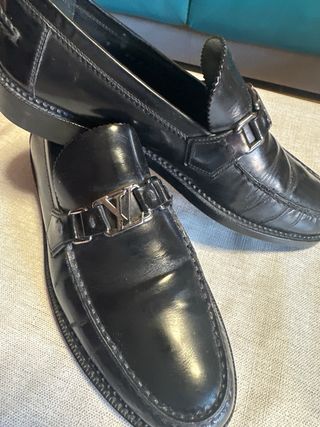 Zapatos Louis Vuitton Talla 9 Negros