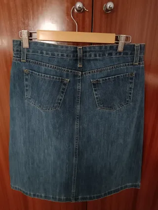 Falda vaquera Zara Talla 38