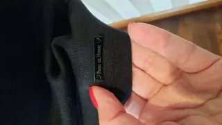 Blusa Pedro del Hierro con hombros de piel
