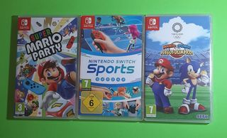 Juegos Nintendo Switch: Mario & Sonic, Sports, Mar
