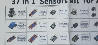 Kit Electrónica Arduino 37 Piezas