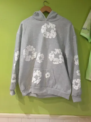 Sudadera Denim Tears Gris Conjunto 