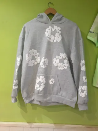 Sudadera Denim Tears Gris Conjunto 