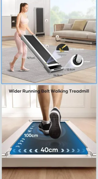 Cinta de correr y andar