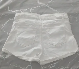 Pantalón corto H&M blanco